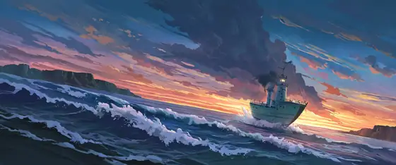 Seaside Lighthouse lofi wallpaper seaside lighthouse 1125828240