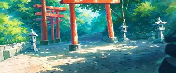 Shrine Torii lofi wallpaper shrine torii 0114420858