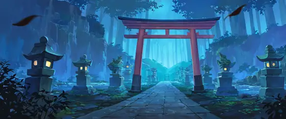 Shrine Torii lofi wallpaper shrine torii 0176986047