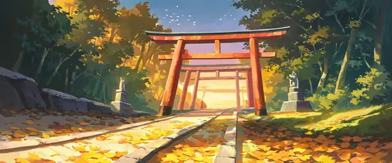 Shrine Torii lofi wallpaper shrine torii 0655826948
