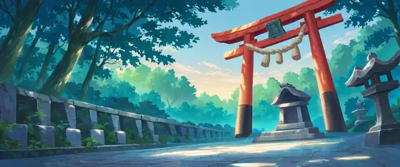 Shrine Torii lofi wallpaper shrine torii 1194009316