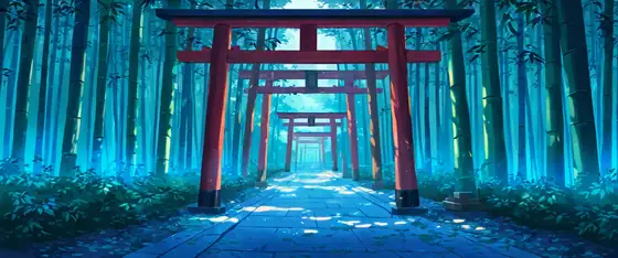 Shrine Torii lofi wallpaper shrine torii 1251996556