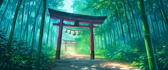 Shrine Torii lofi wallpaper shrine torii 1326045578