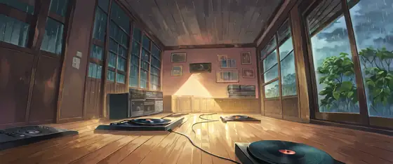 Vinyl Record Shop lofi wallpaper vinyl record shop 0047690683