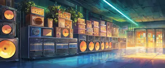 Vinyl Record Shop lofi wallpaper vinyl record shop 0430012993