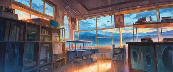 Vinyl Record Shop lofi wallpaper vinyl record shop 0607844054