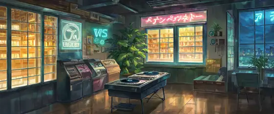 Vinyl Record Shop lofi wallpaper vinyl record shop 0647028469