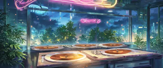 Vinyl Record Shop lofi wallpaper vinyl record shop 0956772706