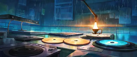 Vinyl Record Shop lofi wallpaper vinyl record shop 1216271296