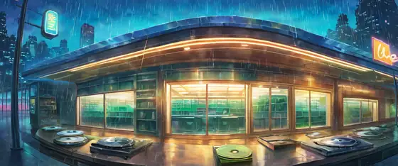 Vinyl Record Shop lofi wallpaper vinyl record shop 1599674615